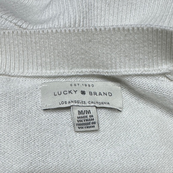 Lucky Brand Ivory Knit Top - Picture 2 of 5
